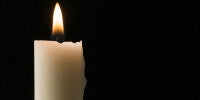 single white candle