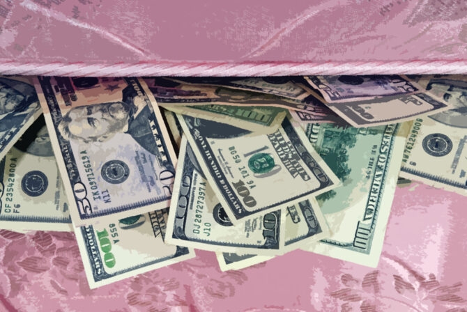 Mom Always Said to Put Cash Under the Mattress. Was She Right?