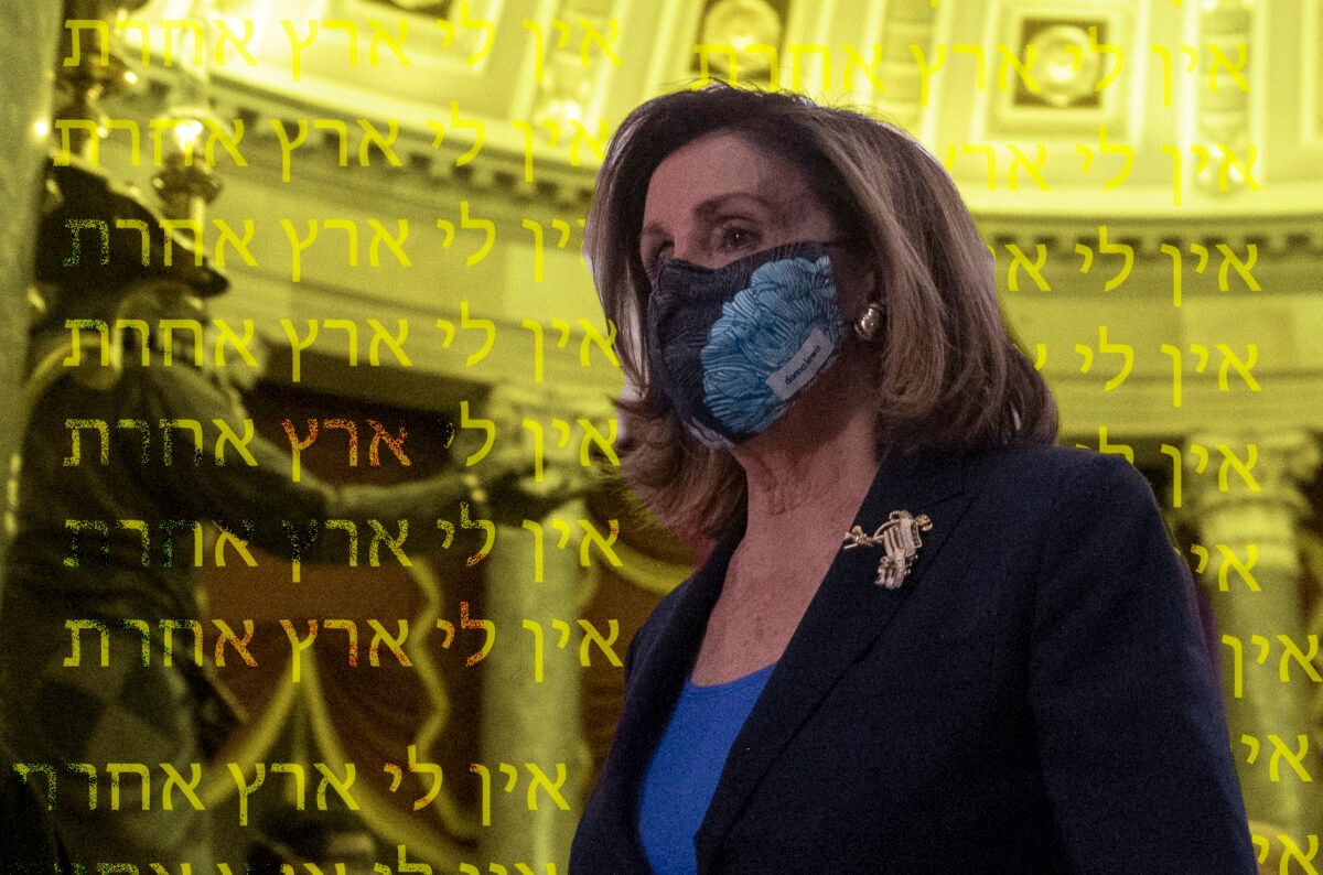 US Speaker of the House Nancy Pelosi walks to the House chamber to consider the impeachment of US President Donald Trump for high crimes and misdemeanors on January 12, 2021 in Washington, DC. - On the eve of his likely impeachment, President Donald Trump on Tuesday denied responsibility for the storming of Congress by a mob of his supporters, and warned of "tremendous anger" across the country. (Photo by ANDREW CABALLERO-REYNOLDS / AFP) (Photo by ANDREW CABALLERO-REYNOLDS/AFP via Getty Images)