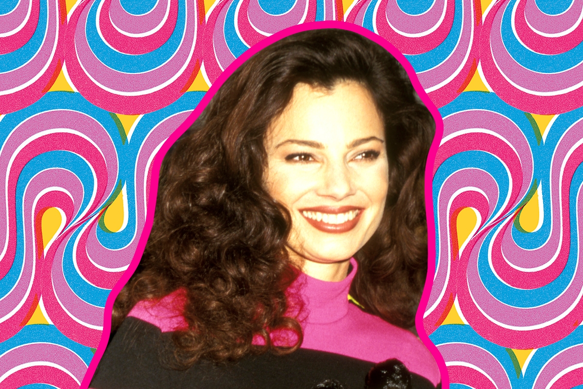 fran drescher on abstract pattern