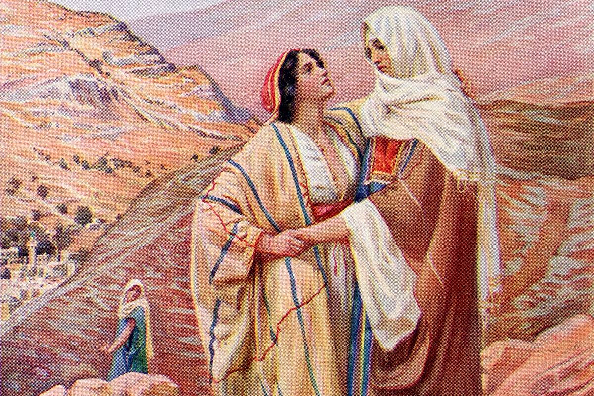 Ruth and Naomi from the book of Ruth.