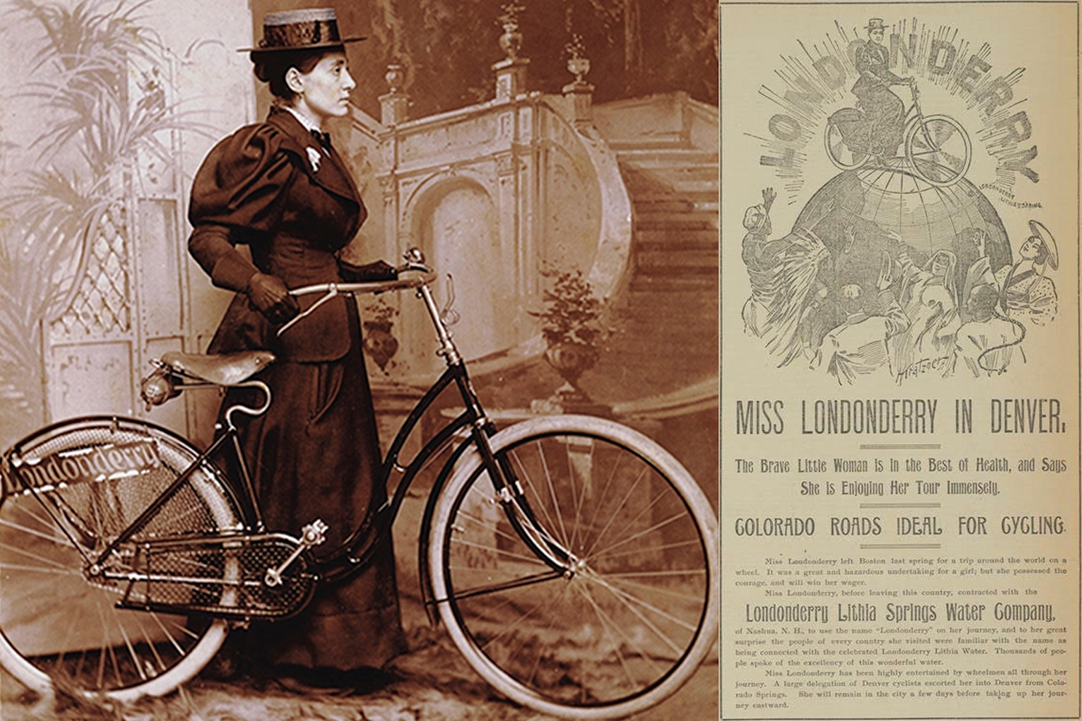This Jewish Mom Was the First Woman to Bike Around the World — in 1894! –  Kveller