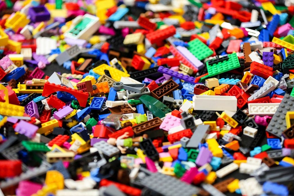 Lego pieces