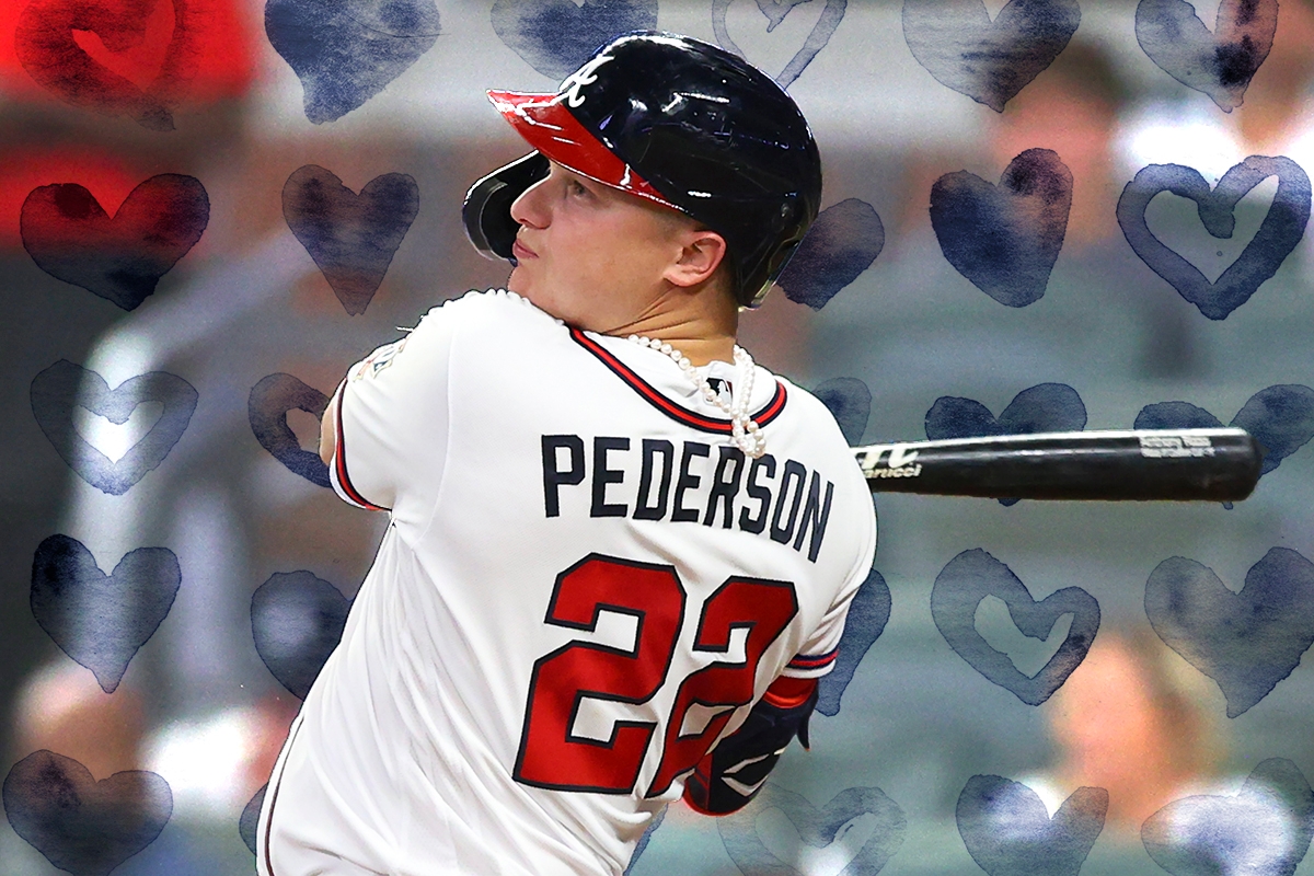 pederson braves jersey