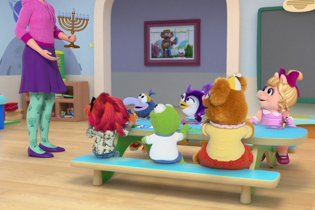 MUPPET BABIES - "Mitzvah for Nanny/Winter Sport-a-thon" (Disney) MISS NANNY, ANIMAL, GONZO, KERMIT, SUMMER, FOZZIE, PIGGY