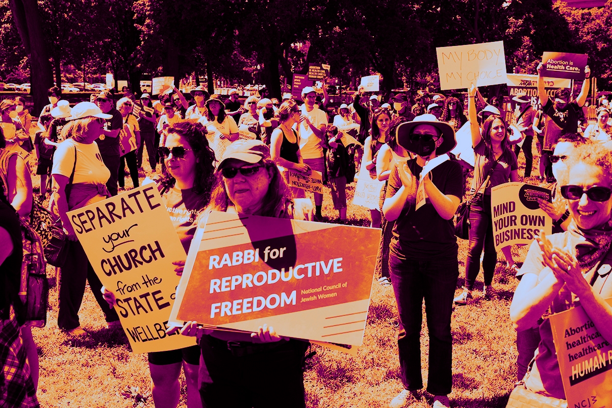 Activists Gather For Jewish Rally For Abortion Justice