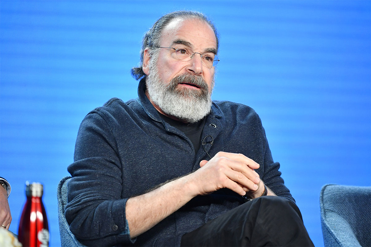 PASADENA, CALIFORNIA - JANUARY 13: Mandy Patinkin of "Homeland" speaks during the Showtime segment of the 2020 Winter TCA Press Tour at The Langham Huntington, Pasadena on January 13, 2020 in Pasadena, California. (Photo