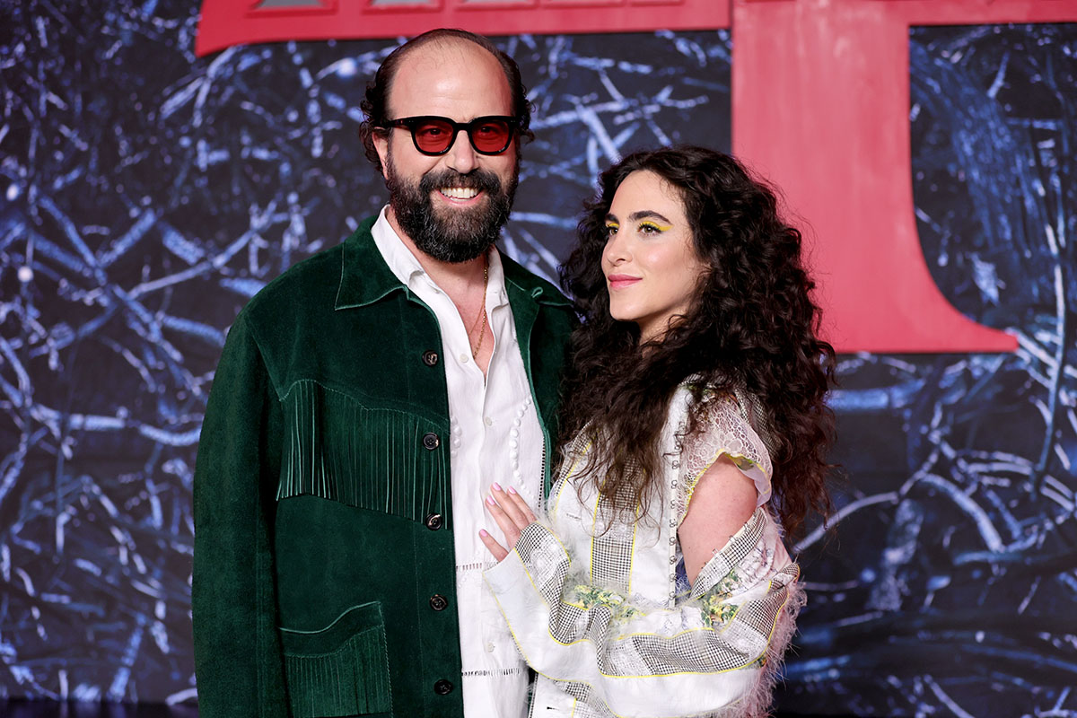 BROOKLYN, NEW YORK - MAY 14: Brett Gelman and Ari Dayan attend Netflix's "Stranger Things" Season 4 New York Premiere at Netflix Brooklyn on May 14, 2022 in Brooklyn, New York.