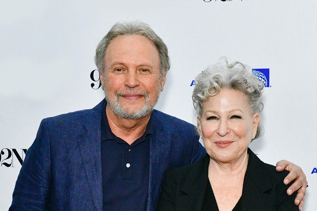 NEW YORK, NEW YORK - MAY 23: Billy Crystal And Bette Midler 92nd Street Y: BroadwayHD Screening Of Mr. Saturday Night And Recanati-Kaplan Talks With Billy Crystal And Bette Midler at 92nd Street Y on May 23, 2023 in New York City