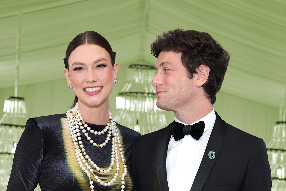 Karlie Kloss and Josh Kushner at Met Gala