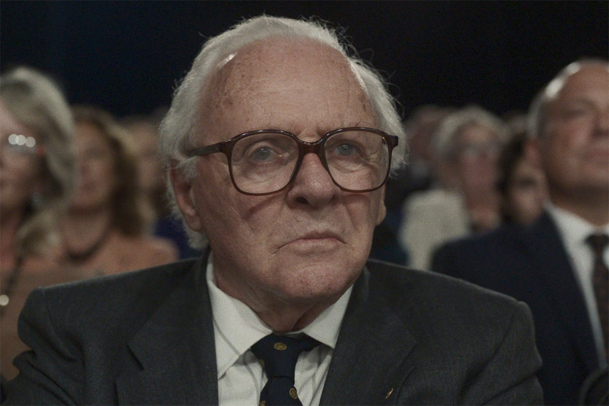 Anthony Hopkins as Nicholas Winton in "One Life"