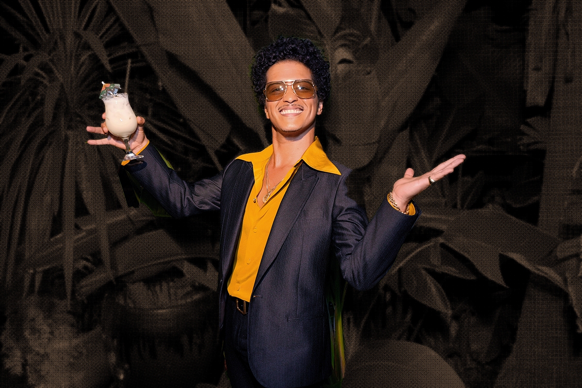 LOS ANGELES, CALIFORNIA - JULY 24: Co-Owner of SelvaRey Rum Bruno Mars attends the SelvaRey Pina Colada Party Hosted by Bruno Mars & Anderson .Paak at The Hollywood Roosevelt on July 24, 2022 in Los Angeles, California.