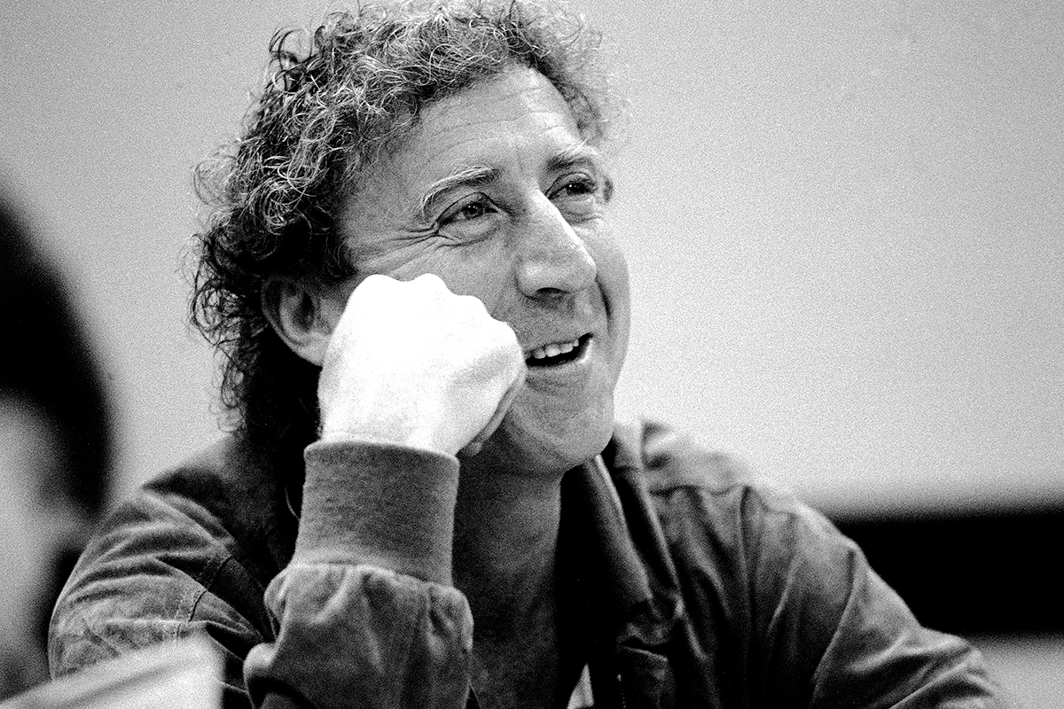 ATLANTA - AUGUST 11: Actor Gene Wilder press tour for his new film "The Women In Red" at Hyatt Regency on August 11, 1984 in Atlanta Ga.