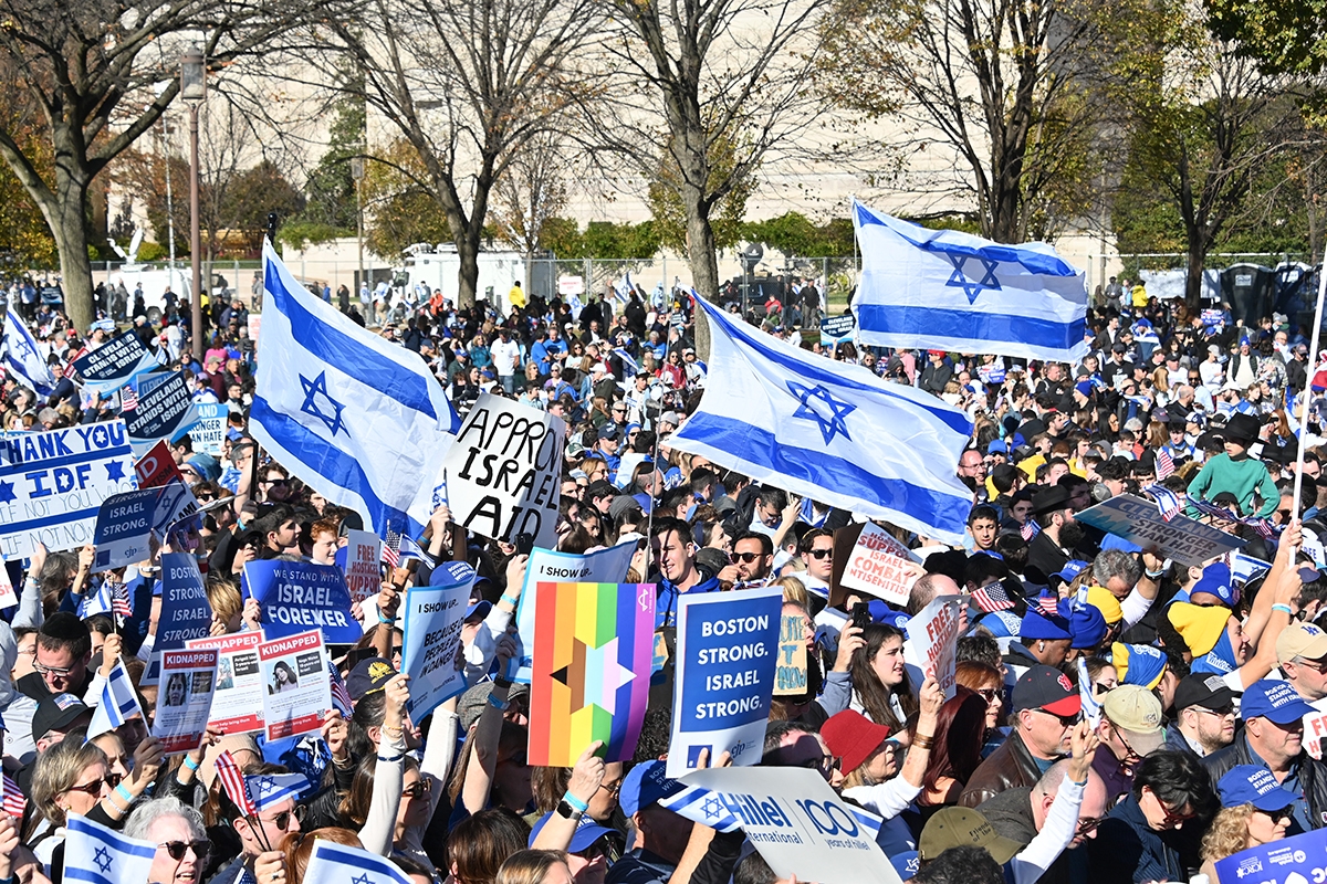 Celebrities Attend March For Israel