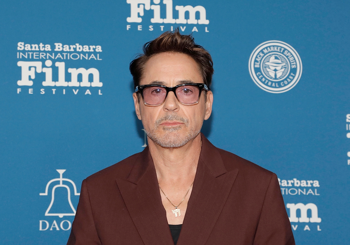 Robert Downey Jr. attends the Maltin Modern Master Award during the 39th Annual Santa Barbara International Film Festival on February 09, 2024 in Santa Barbara, California.