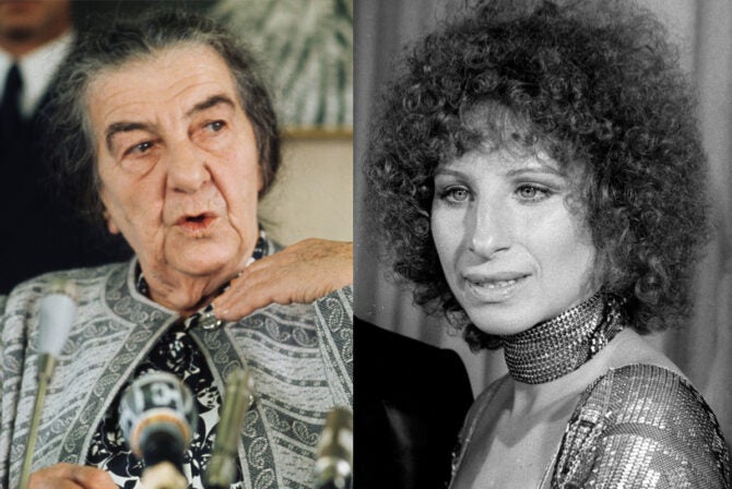 That Time Barbra Streisand Sang ‘Hatikvah’ to Golda Meir