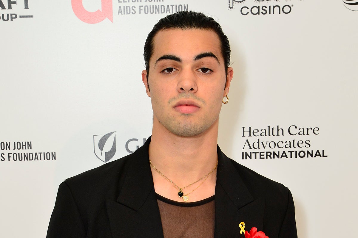 WEST HOLLYWOOD, CALIFORNIA - MARCH 10: Mergui attends Elton John AIDS Foundation's 32nd Annual Academy Awards Viewing Party on March 10, 2024 in West Hollywood, California.