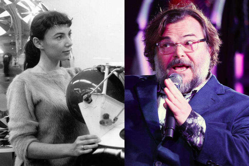 Judith Love Cohen (Left) Jack Black (Right)