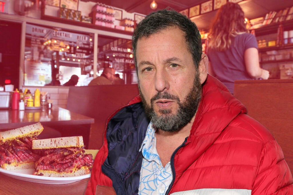A New Adam Sandler Project Is Filming in a New Jersey Jewish Deli