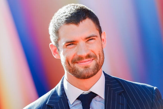David Corenswet at the "Superman" World Premiere held at the TCL Chinese Theatre on July 07, 2025 in Los Angeles, California.