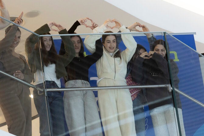 A Musical Performance Is Held For The Released Hostages At Beilinson Hospital