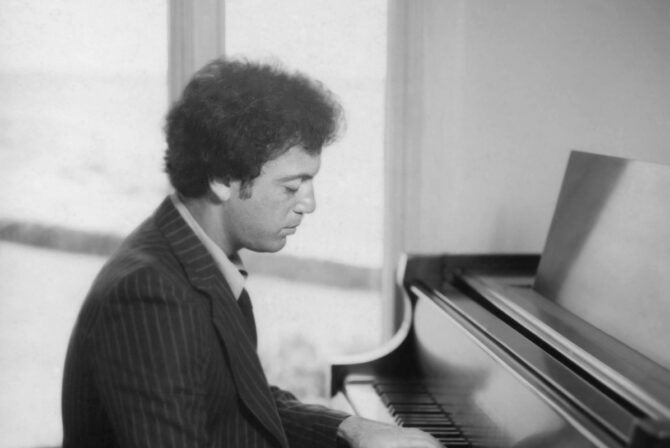 Billy Joel at the piano in 1981