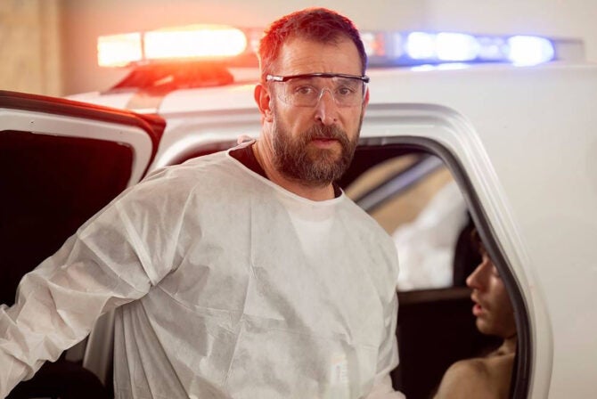Noah Wyle in "The Pitt"